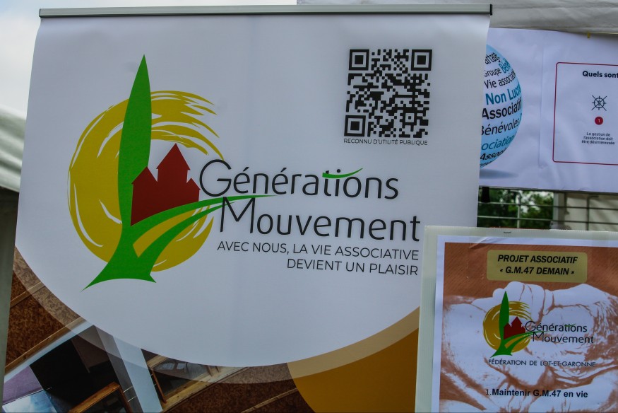 50 ANS DE GENERATIONS MOUVEMENT  Le Conseil départemental aux côtés de la fédération Mercredi 31 mai à Boé (Espace François-Mitterrand)